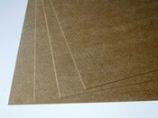 Image of Cuatro hojas cartulina Kraft