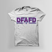 Image of DFAFD Tee (Turquoise/Purple)
