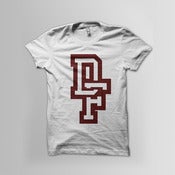 Image of DF Letter's Tee (Burgundy)