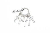 2 Colors Crosses Ring