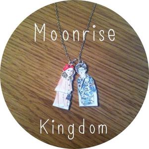 Image of Moonrise Kingdom Double Charm Necklace 