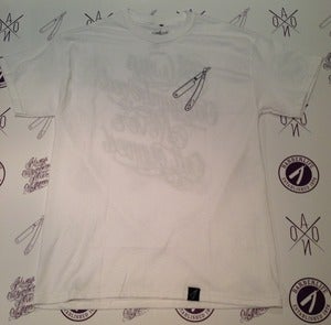 Image of SCRIPT TEE White & Black
