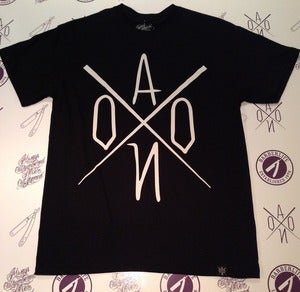 Image of AONO LOGO Tee Black