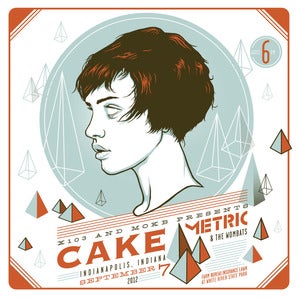 Image of CAKE - With Metric & the Wombats - Indianapolis