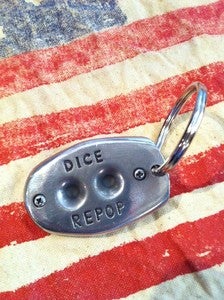 Image of DICE/REPOP DUAL THROAT KEY FOB
