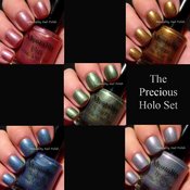 Image of The Precious Holo Collection 5 Piece Set FREE SHIPPING