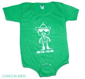 Image of Chingo Robot Onesie (green)