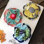 Image of posy hair clips - 7