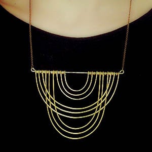 Image of Rhea Moon Necklace // Hellbent