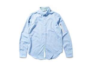 Image of DeMarcoLab "MA-1 OXFORD B.D SHIRT" / Blue