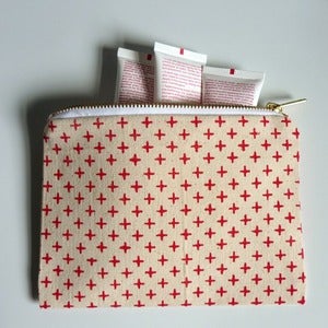 Image of Addy Canvas Zippy Pouch