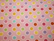 Image of Tela osa lunares de colores