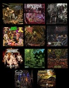 Image of Sevared CDs (SYPHILIC, DECEASED, ROTTENNESS etc)