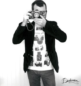Image of T-shirt homme Vintage cameras - Choose your weapon by Dadawan 