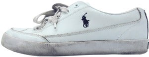 Image of Polo Ralph Lauren Leather Shoes Size UK 9.5