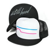 Image of STILL HOOD Line Hat - Neon Pink & Blue