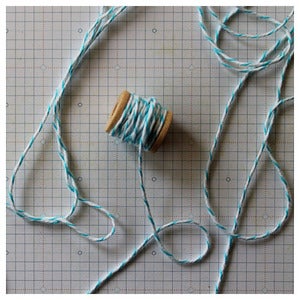 Image of turquoise twine
