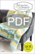 Image of Metro Waves ~ Pattern #401 (PDF Pattern)