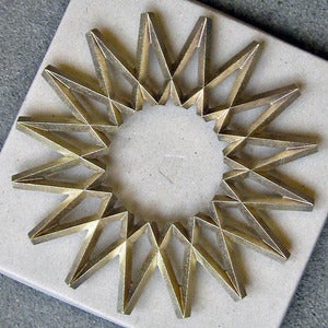 Image of galaxy brass trivet