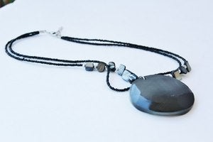 Image of Beaded Shell Necklace