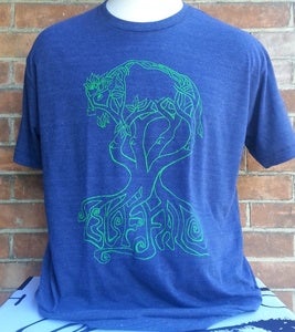 Image of Strengthen Our ROOTS - Indigo Track Shirt