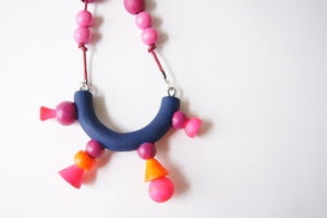 Image of What's This Art Necklace