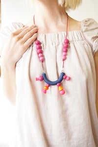 Image of What's This Art Necklace