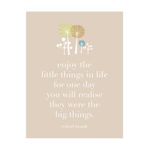 Image of The little things.....Art Print