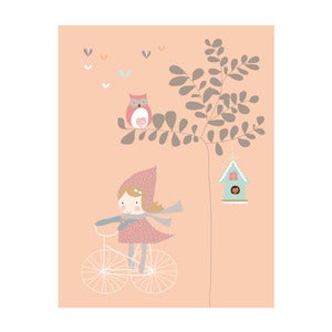 Image of 'Lovely day for a treddle' Art Print