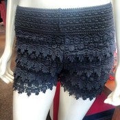 Image of Stretch Crochet Shorts 