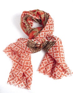 Image of Versace Border Scarf