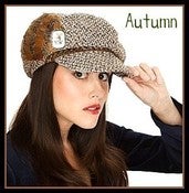 Image of "Autumn" Newsboy Cap