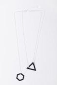 Image of Necklace 'Cosmic' Charcoal