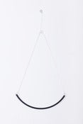 Image of Necklace 'Sphere' Round Charcoal