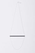 Image of Necklace 'Sphere' Horizon Charcoal