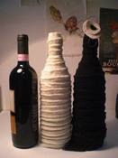 Image of "haute couture" bottle cover / vase, large