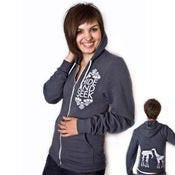 Image of Grow to LOVE Hoodie (Asphault Grey)