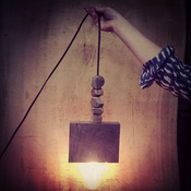 Image of Walnut Pendant Cube