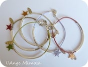 Image of Bracelet "tube étoilé"