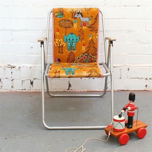 Image of Vintage Child's Deckchair - SOLD