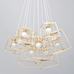 Image of 11 Piece Frame Cluster, Brass or Copper