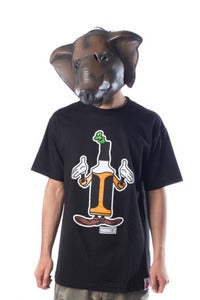 Image of Whiskey Pete Tee -Black
