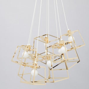 Image of 9 Piece Frame Cluster, Brass or Copper