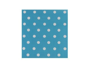 Image of Blue Polka Dot Paper Napkins