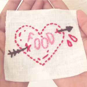 Image of "Food" Heart Patch