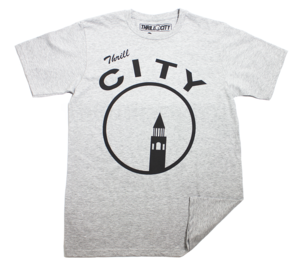Image of Throwback Warriors Tee (Grey/Black)