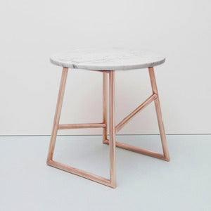 Image of Algedi Table, Copper/Marble