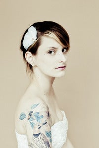 Image of The Kate Feather Fascinator 