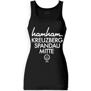 Image of hamham.Berlin - Tanktop Schwarz - Frau