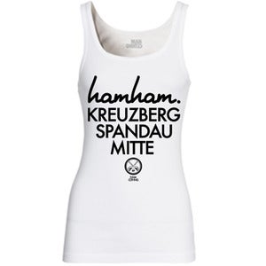 Image of hamham.Berlin - Tanktop Weiß - Frau